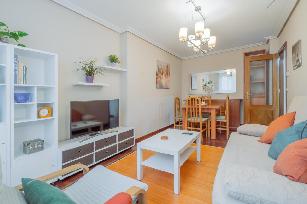 Luminoso Y Acogedor Apartamento Gijón Buitenkant foto