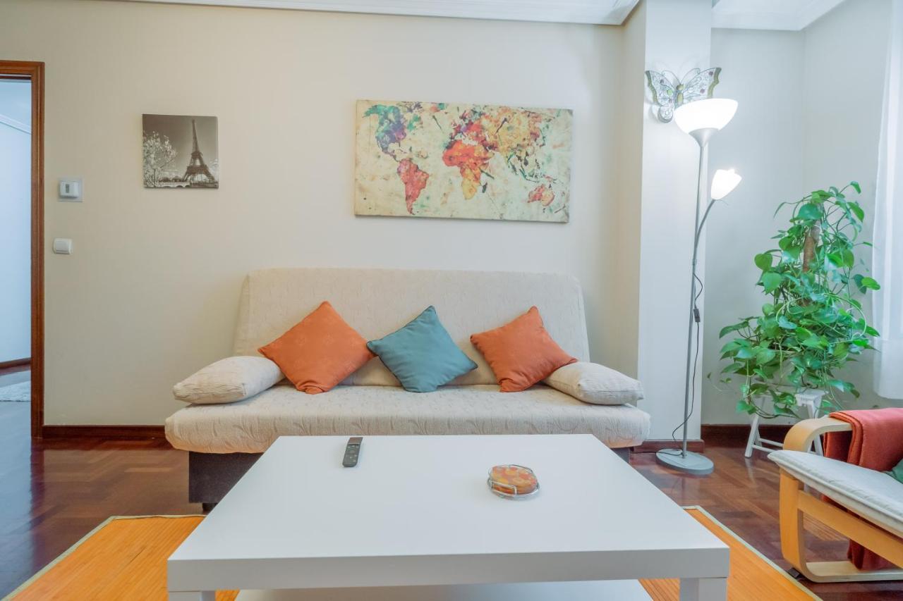 Luminoso Y Acogedor Apartamento Gijón Buitenkant foto
