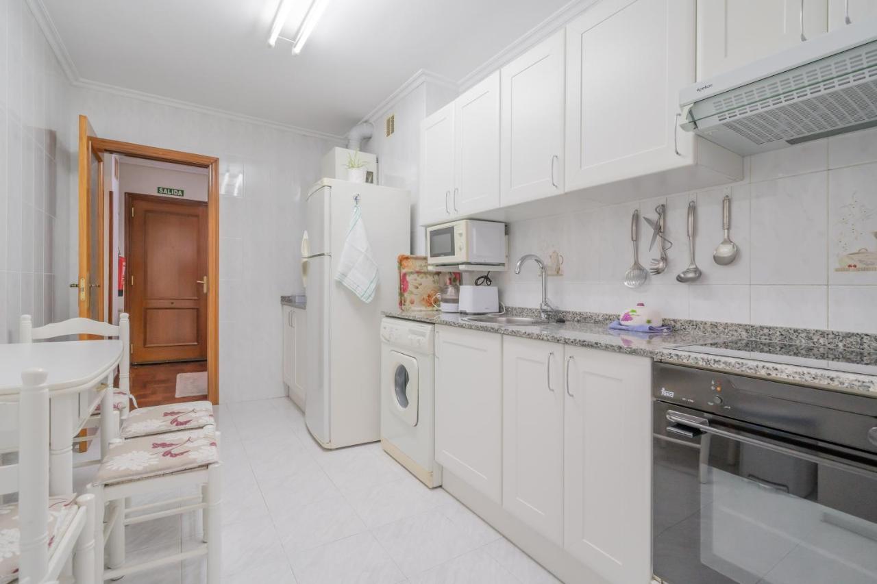 Luminoso Y Acogedor Apartamento Gijón Buitenkant foto