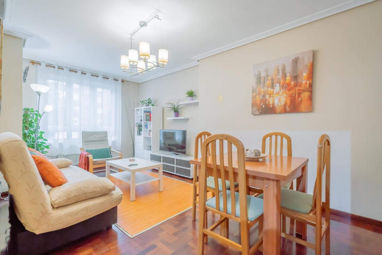Luminoso Y Acogedor Apartamento Gijón Buitenkant foto